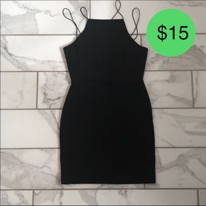 URBAN OUTFITTERS LITTLE BLACK DRESS-XS